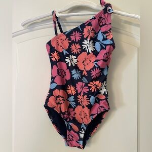 Gap Kids Girls’s One Shoulder One Piece Swimsuit, Sz XS